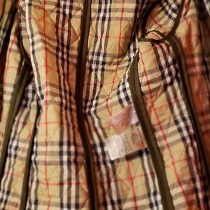 Burberry quilted jacket
